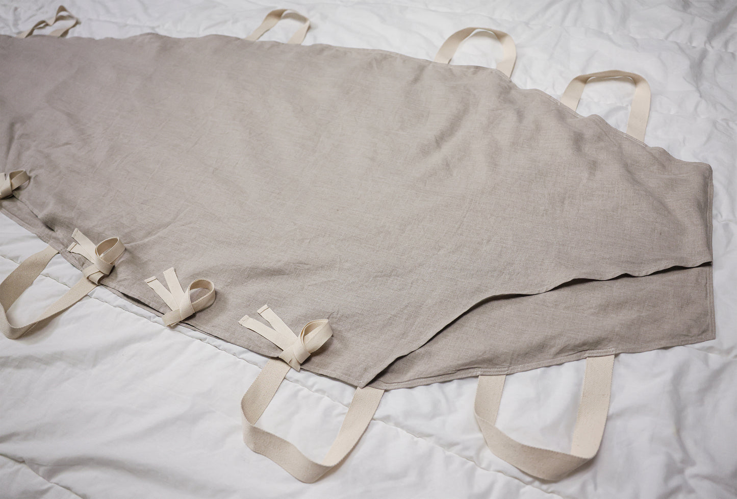 FORREST MOURNING LINEN BURIAL SHROUD