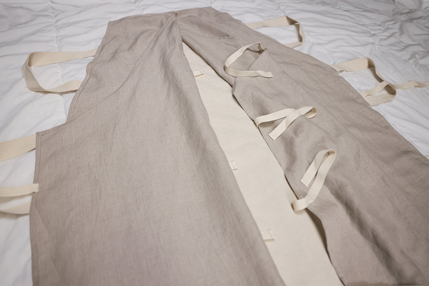 FORREST MOURNING LINEN BURIAL SHROUD