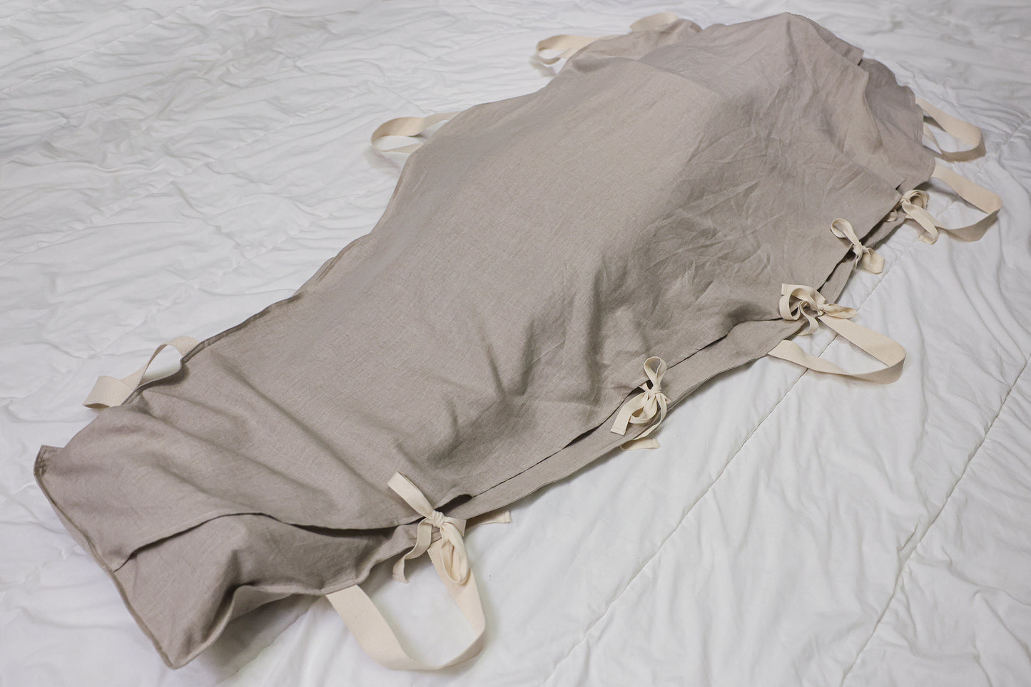 FORREST MOURNING LINEN BURIAL SHROUD