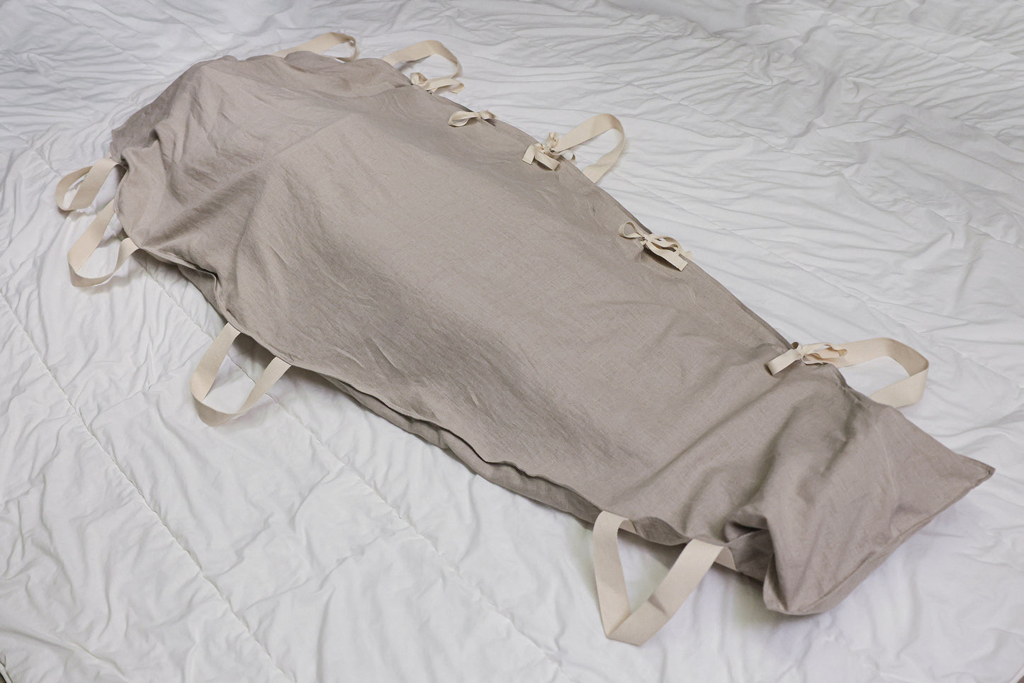 FORREST MOURNING LINEN BURIAL SHROUD