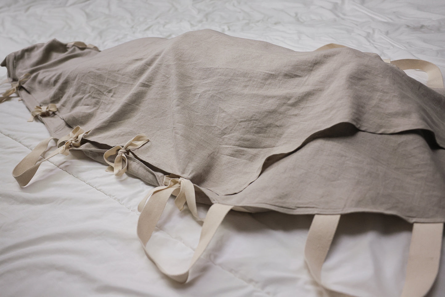 FORREST MOURNING LINEN BURIAL SHROUD
